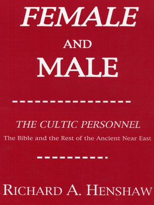 cover image of Female and Male
